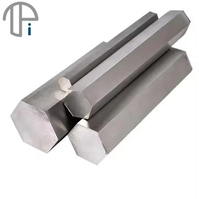 Barra hexagonal de titanio Gr3
